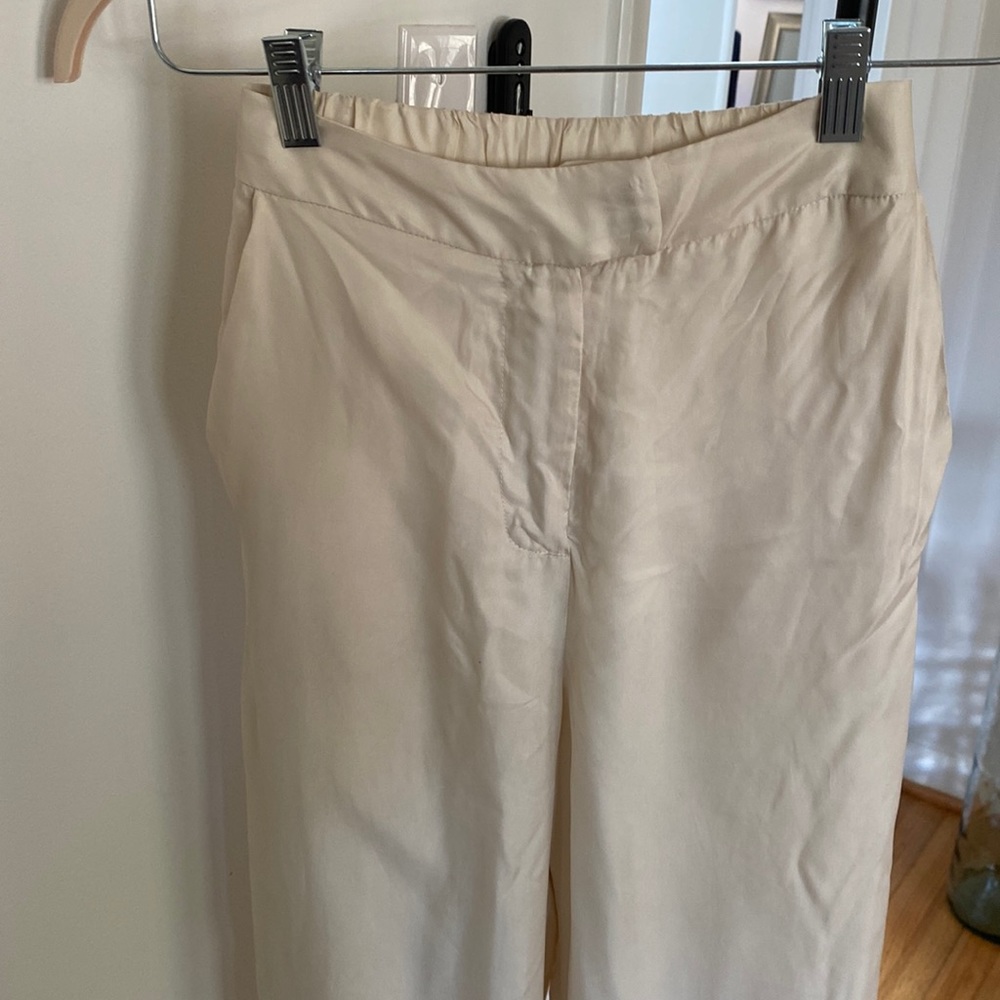 Dissh silk blend pants